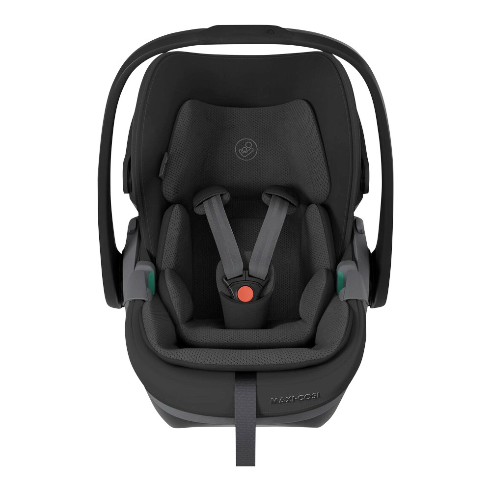Maxi-Cosi Pebble Slide Pro + FamilyFix Slide Pro - автокресло для новорожденного (автолюлька) с поворотной выдвижной базой ISOFIX (от 0 до 24 месяцев / 40 - 87 см) • Black Onyx