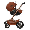 Maxi-Cosi Pebble Slide Pro + FamilyFix Slide Pro - автокресло для новорожденного (автолюлька) с поворотной выдвижной базой ISOFIX (от 0 до 24 месяцев / 40 - 87 см) • Copper Terra