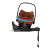 Maxi-Cosi Pebble Slide Pro + FamilyFix Slide Pro - автокресло для новорожденного (автолюлька) с поворотной выдвижной базой ISOFIX (от 0 до 24 месяцев / 40 - 87 см) • Copper Terra