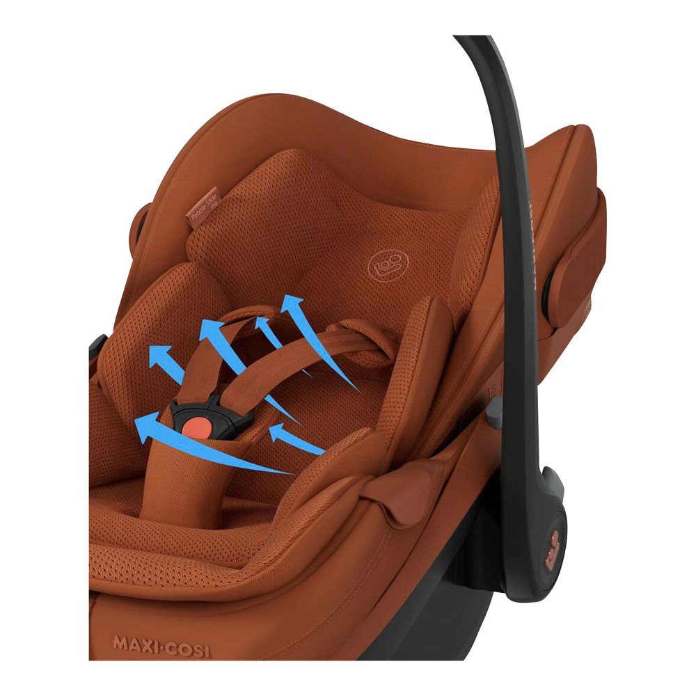 Maxi-Cosi Pebble Slide Pro + FamilyFix Slide Pro - автокресло для новорожденного (автолюлька) с поворотной выдвижной базой ISOFIX (от 0 до 24 месяцев / 40 - 87 см) • Copper Terra Maxi-Cosi Pebble Slide Pro + FamilyFix Slide Pro - автокресло для новорожденного (автолюлька) с поворотной выдвижной базой ISOFIX (от 0 до 24 месяцев / 40 - 87 см) • Copper Terra