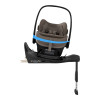 Maxi-Cosi Pebble Slide Pro + FamilyFix Slide Pro - автокресло для новорожденного (автолюлька) с поворотной выдвижной базой ISOFIX (от 0 до 24 месяцев / 40 - 87 см) • Oak Truffle