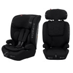 Carrello Consul CRL-16061 - детское автокресло i-Size (от 15 месяцев до 12 лет / 76-150 см) с регулировкой наклона • Midnight Black