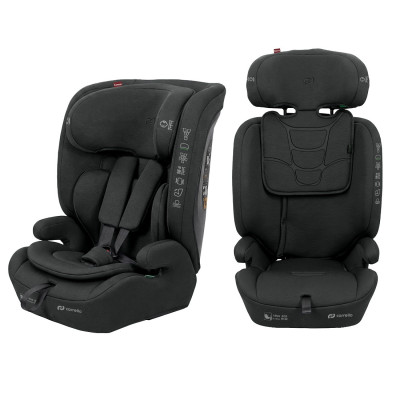 Carrello Consul CRL-16061 - дитяче автокрісло i-Size (від 15 місяців до 12 років / 76-150 см) з регулюванням нахилу • Deepwater Grey