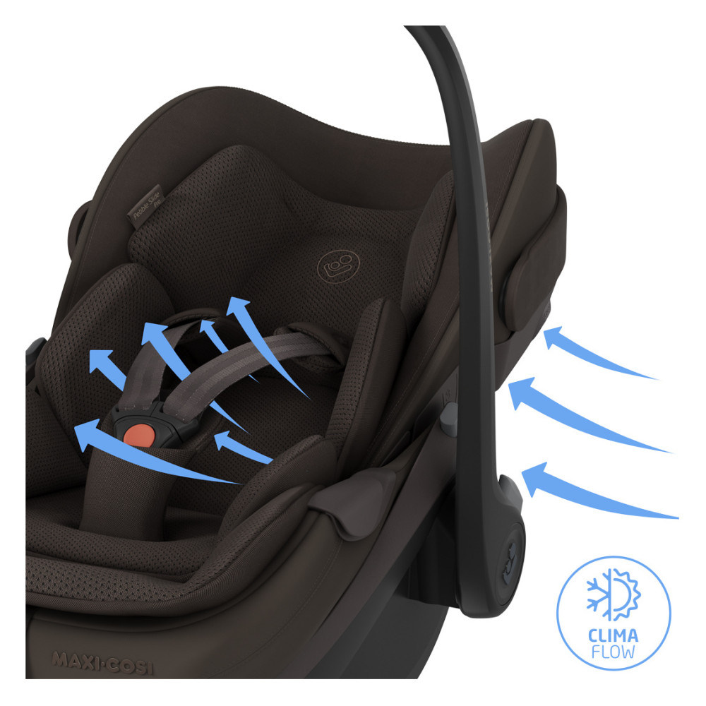 Maxi-Cosi Pebble Slide Pro - автокресло для новорожденного, автолюлька (от 0 до 24 месяцев / 40 - 87 см) • Espresso Brown Maxi-Cosi Pebble Slide Pro - автокресло для новорожденного, автолюлька (от 0 до 24 месяцев / 40 - 87 см) • Espresso Brown