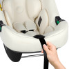 Lionelo Astrid i-Size Set Plus - автокресло для новорожденных с базой ISOFIX (40-87 см/ 0-24 мес) • Beige Cream
