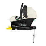 Lionelo Astrid i-Size Set Plus - автокресло для новорожденных с базой ISOFIX (40-87 см/ 0-24 мес) • Beige Cream