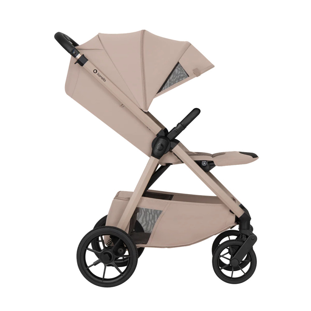 Lionelo Bett - прогулочная коляска, коляска с термоорганайзером для путешествий • Beige Sand