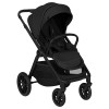 Lionelo Layla 2в1 - детская коляска 2 в 1, универсальная коляска с большими колесами • Black Onyx
