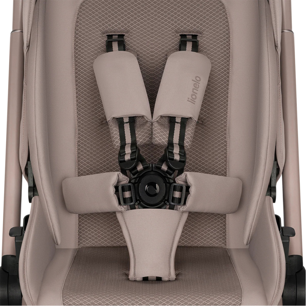 Lionelo Freya 3в1 - детская коляска 3 в 1 с автокреслом, люлька складывается вместе с рамой • Beige Sand