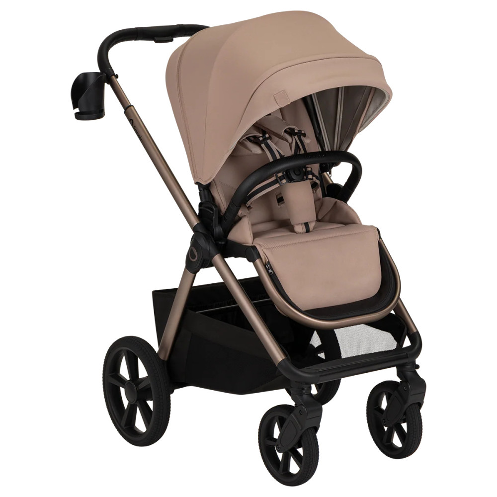 Lionelo Carmine 3в1 - детская коляска 3 в 1 с автокреслом • Beige Sand