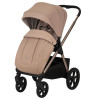 Lionelo Carmine 3в1 - детская коляска 3 в 1 с автокреслом • Beige Sand