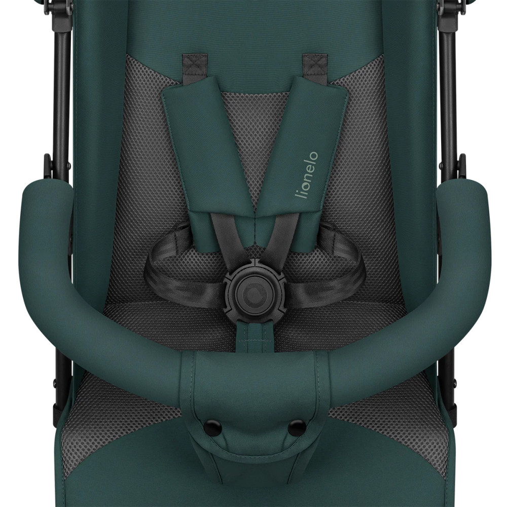 Lionelo Elia - прогулочная коляска-трость • Green Graphite Lionelo Elia - прогулочная коляска-трость • Green Graphite