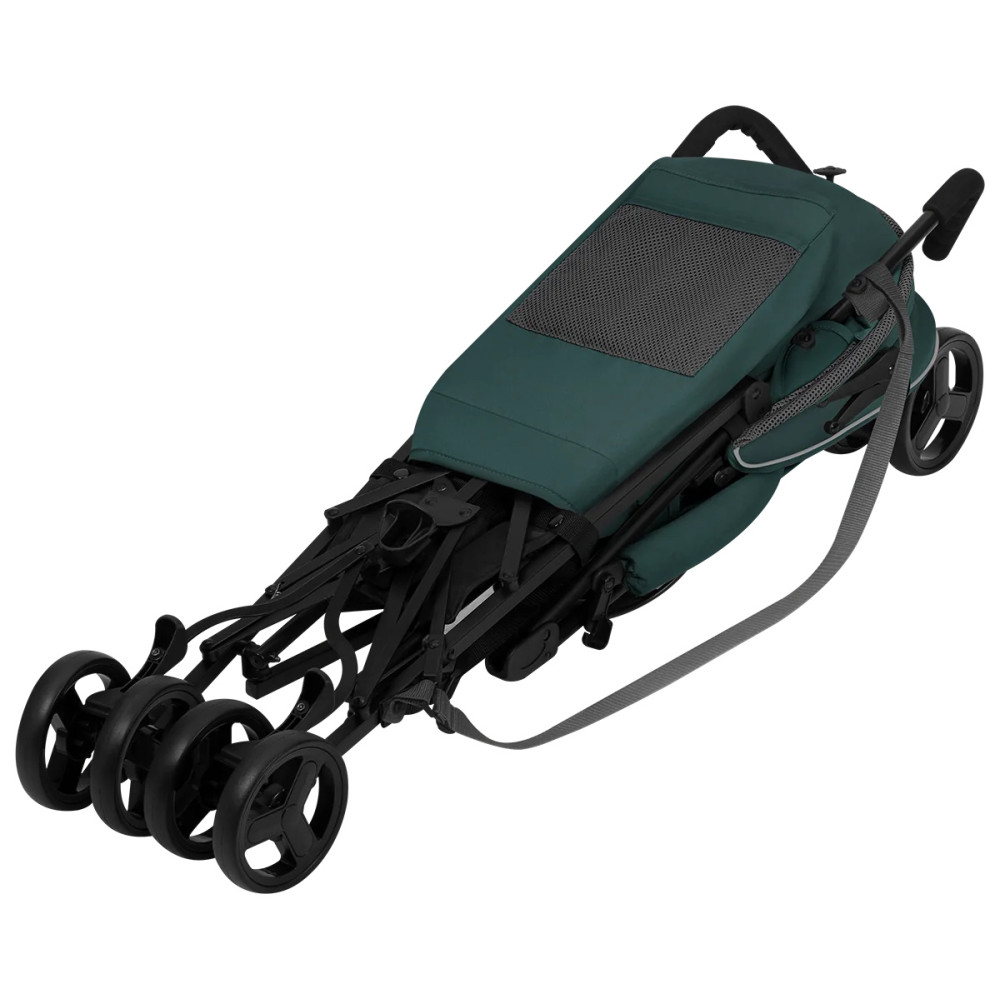 Lionelo Elia - прогулочная коляска-трость • Green Graphite Lionelo Elia - прогулочная коляска-трость • Green Graphite