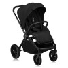 Lionelo Mika Plus 2в1 - детская коляска 2 в 1, универсальная коляска, быстрое складывание • Black Onyx