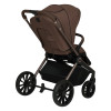 Lionelo Mika Plus 2в1 - детская коляска 2 в 1, универсальная коляска, быстрое складывание • Mocha Mousse
