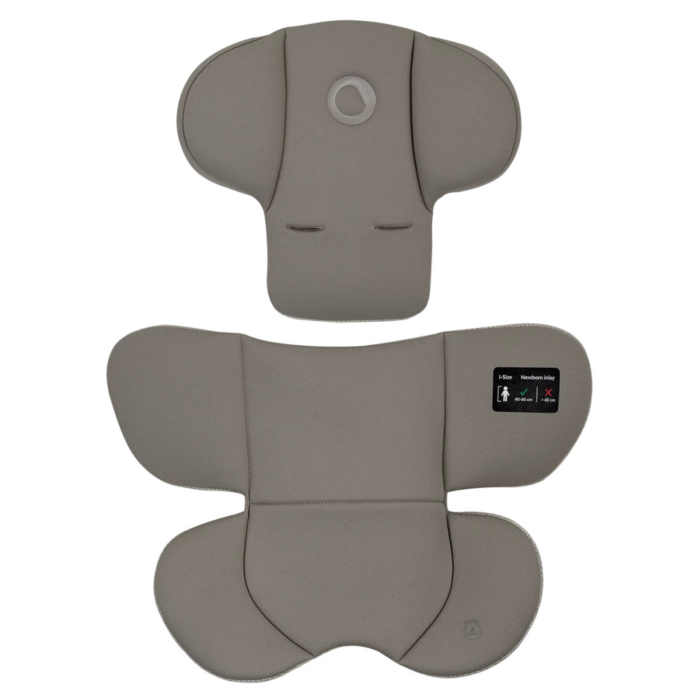 Lionelo Astrid i-Size Set Plus - автокресло для новорожденных с базой ISOFIX (40-87 см/ 0-24 мес) • Beige Taupe