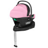 Lionelo Astrid i-Size Set Plus - автокресло для новорожденных с базой ISOFIX (40-87 см/ 0-24 мес) • Pink Coral