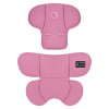 Lionelo Astrid i-Size Set Plus - автокресло для новорожденных с базой ISOFIX (40-87 см/ 0-24 мес) • Pink Coral