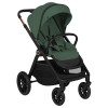 Lionelo Layla 2в1 - детская коляска 2 в 1, универсальная коляска с большими колесами • Green Forest