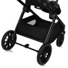 Lionelo Layla 2в1 - детская коляска 2 в 1, универсальная коляска с большими колесами • Grey Stone