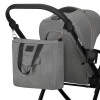 Lionelo Meril 2в1 - детская коляска 2 в 1, коляска с большими колесами, просторная люлька • Grey Stone