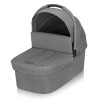 Lionelo Meril 2в1 - детская коляска 2 в 1, коляска с большими колесами, просторная люлька • Grey Stone