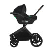 Lionelo Freya 3в1 - детская коляска 3 в 1 с автокреслом, люлька складывается вместе с рамой • Black Onyx