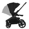 Lionelo Freya 3в1 - детская коляска 3 в 1 с автокреслом, люлька складывается вместе с рамой • Black Onyx