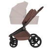 Lionelo Freya 3в1 - детская коляска 3 в 1 с автокреслом, люлька складывается вместе с рамой • Brown Chocolate