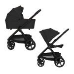 Lionelo Carmine 2в1 - детская коляска 2 в 1 • Black Onyx