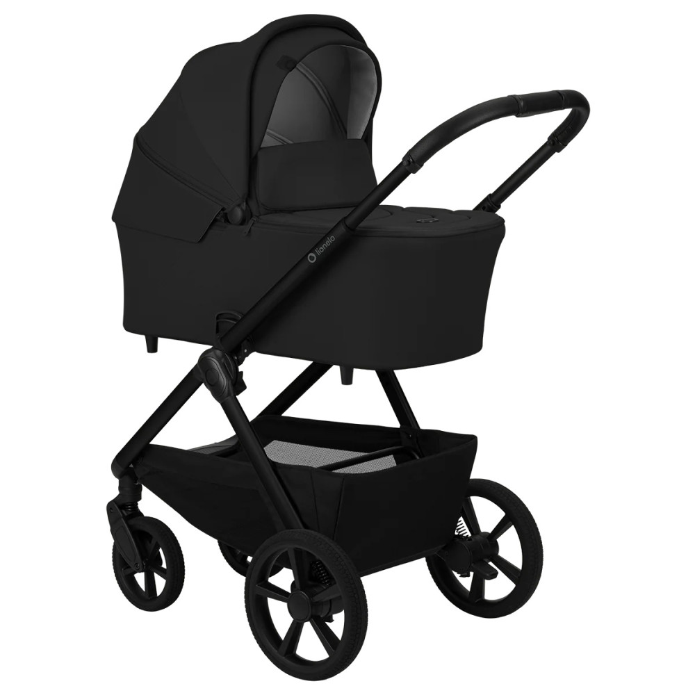 Lionelo Carmine 2в1 - детская коляска 2 в 1 • Black Onyx