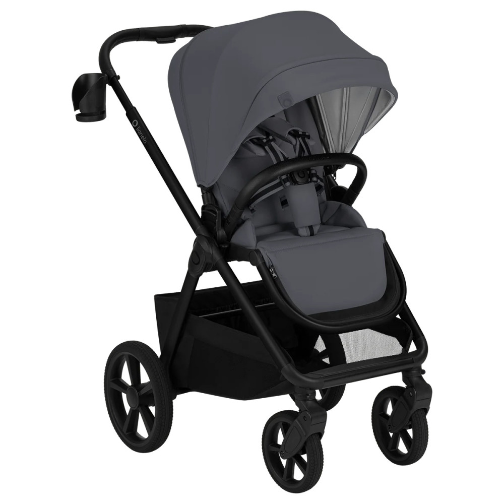 Lionelo Carmine 2в1 - детская коляска 2 в 1 • Grey Stone