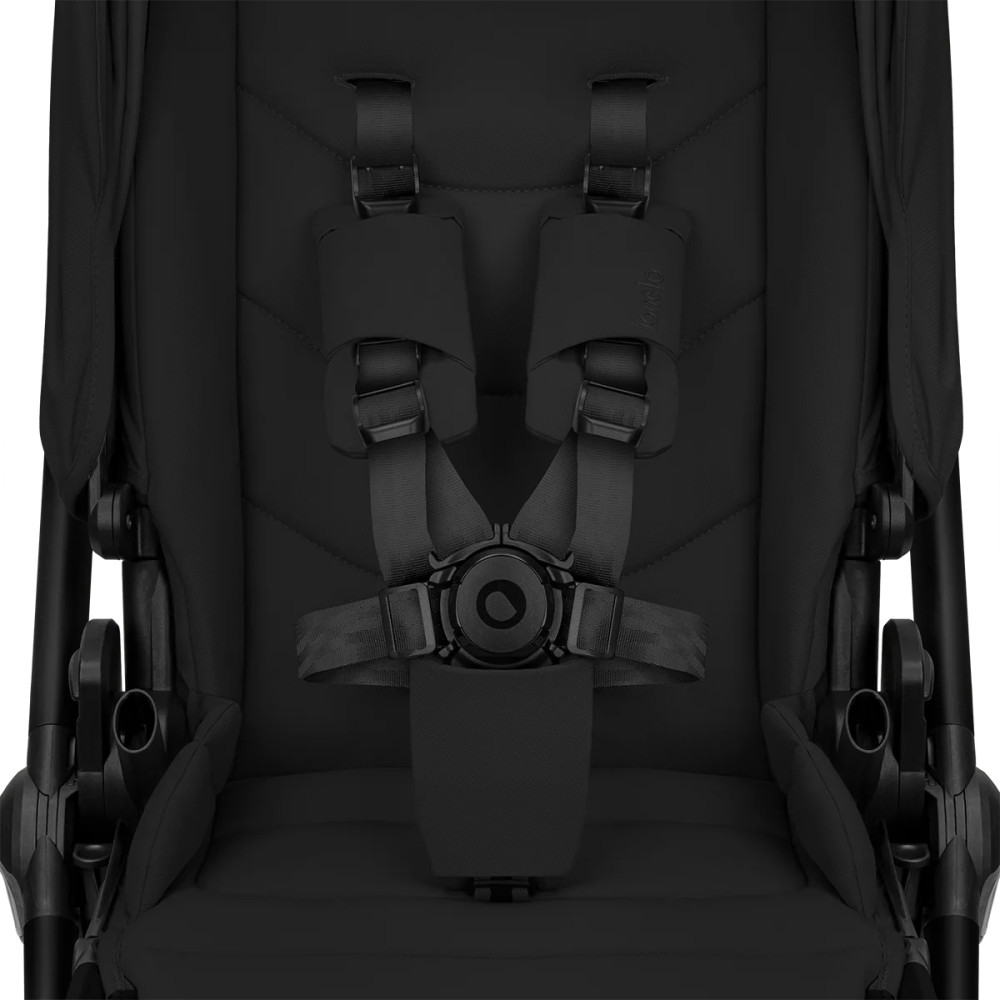 Lionelo Carmine 3в1 - детская коляска 3 в 1 с автокреслом • Black Onyx
