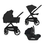 Lionelo Carmine 3в1 - детская коляска 3 в 1 с автокреслом • Black Onyx Lionelo Carmine 3в1 - детская коляска 3 в 1 с автокреслом • Black Onyx