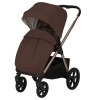 Lionelo Carmine 3в1 - детская коляска 3 в 1 с автокреслом • Brown Chocolate