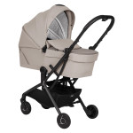 Lionelo Sia Flex 2в1 - детская коляска 2 в 1, люлька складывается вместе с рамой • Beige Sand Lionelo Sia Flex 2в1 - детская коляска 2 в 1, люлька складывается вместе с рамой • Beige Sand