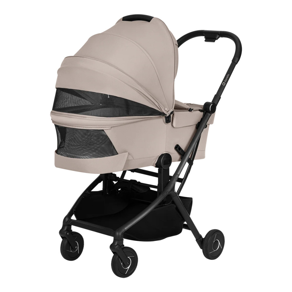Lionelo Sia Flex 2в1 - детская коляска 2 в 1, люлька складывается вместе с рамой • Beige Sand Lionelo Sia Flex 2в1 - детская коляска 2 в 1, люлька складывается вместе с рамой • Beige Sand