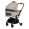 Lionelo Sia Flex 2в1 - детская коляска 2 в 1, люлька складывается вместе с рамой • Beige Sand