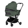 Lionelo Sia Flex 2в1 - детская коляска 2 в 1, люлька складывается вместе с рамой • Green Emerald