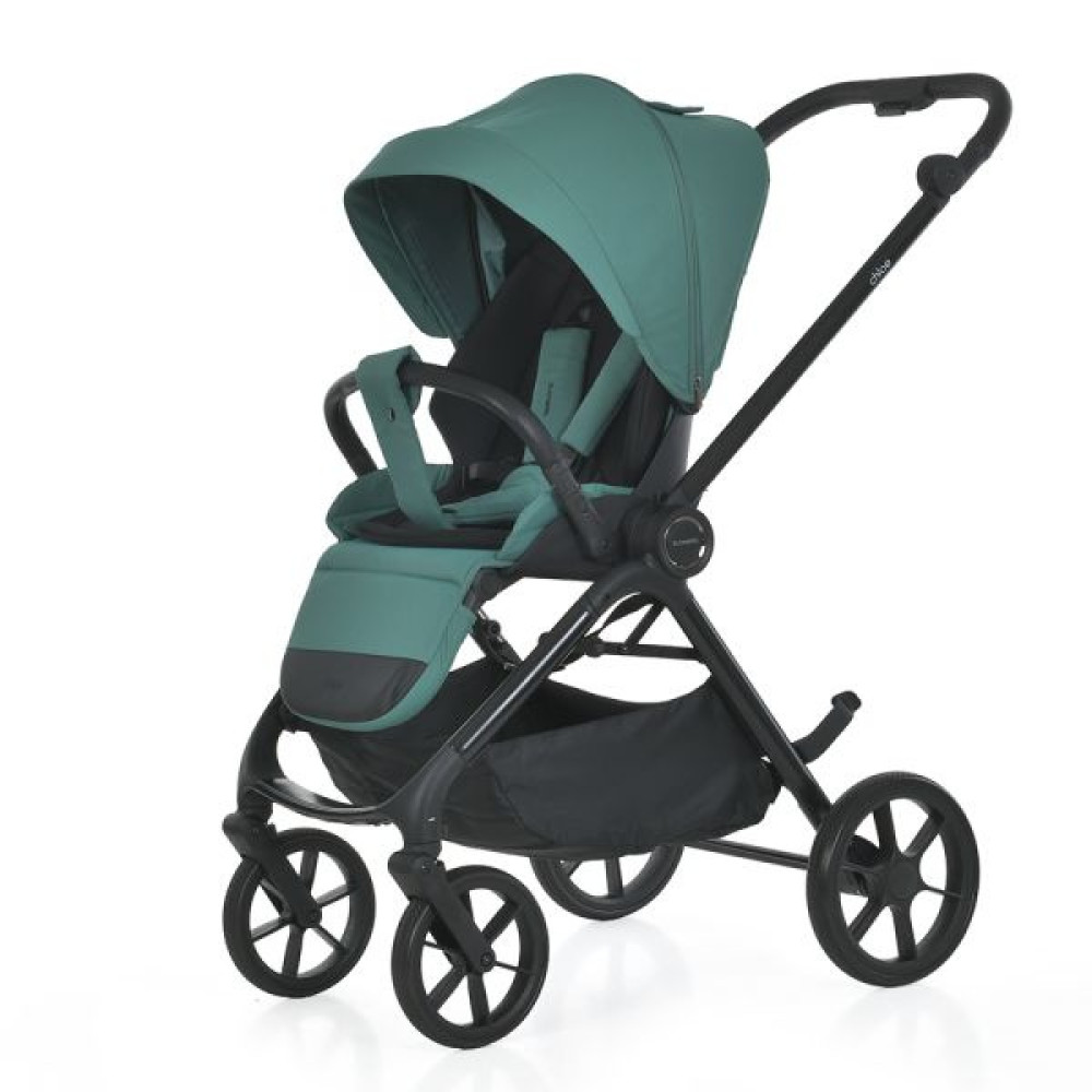El Camino Chloe ME 1191 - прогулочная коляска с реверсивным блоком, регулируемая родительская ручка • Mineral Green