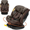 Lionelo Bastiaan Plus i-Size - поворотное автокресло для ребенка (40-150 см) • Beige Chocolate