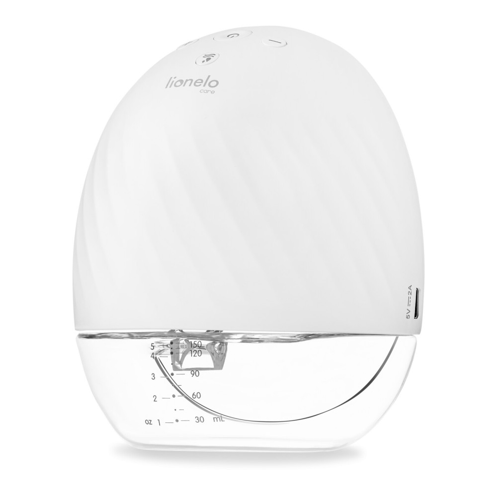 Lionelo Fidi Free - электрический молокоотсос без рук, 2 режима • White Lionelo Fidi Free - электрический молокоотсос без рук, 2 режима • White
