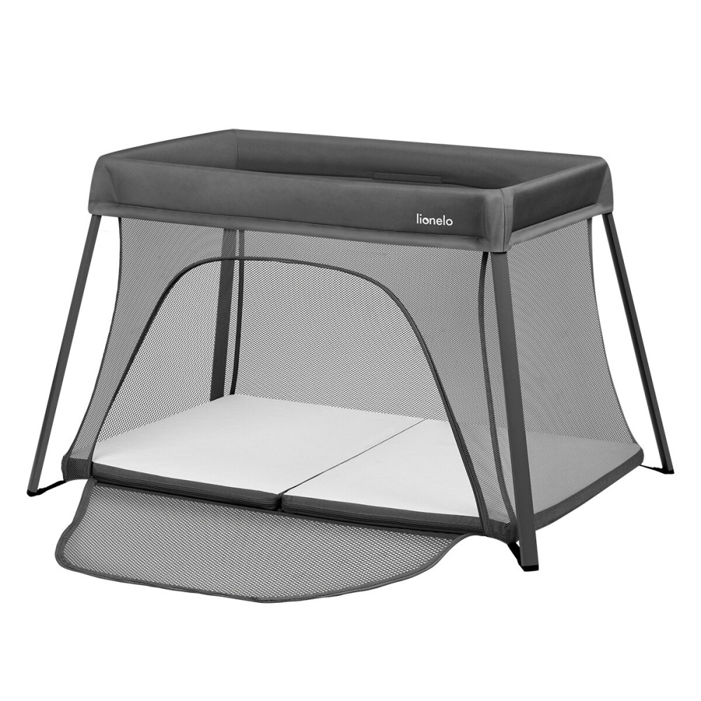 Lionelo Alice - детский манеж-кроватка 3 в 1 • Grey Lionelo Alice - детский манеж-кроватка 3 в 1 • Grey