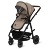 Lionelo Amber 2в1 - детская коляска 2 в 1, универсальная коляска с надувными колесами • Beige Sand