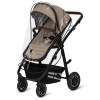 Lionelo Amber 2в1 - детская коляска 2 в 1, универсальная коляска с надувными колесами • Beige Sand