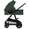 Lionelo Amber 3в1 - детская коляска 3 в 1 с автокреслом, универсальная коляска с надувными колесами • Green Forest