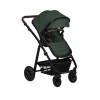 Lionelo Amber 3в1 - детская коляска 3 в 1 с автокреслом, универсальная коляска с надувными колесами • Green Forest