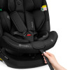 Lionelo Bastiaan Plus i-Size - поворотное автокресло для ребенка (40-150 см) • Black Carbon