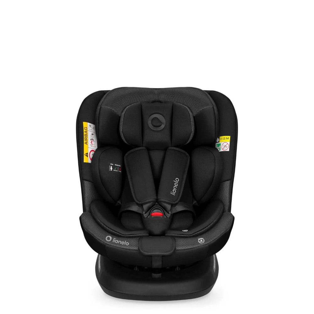 Lionelo Bastiaan Plus i-Size - поворотное автокресло для ребенка (40-150 см) • Black Carbon Lionelo Bastiaan Plus i-Size - поворотное автокресло для ребенка (40-150 см) • Black Carbon