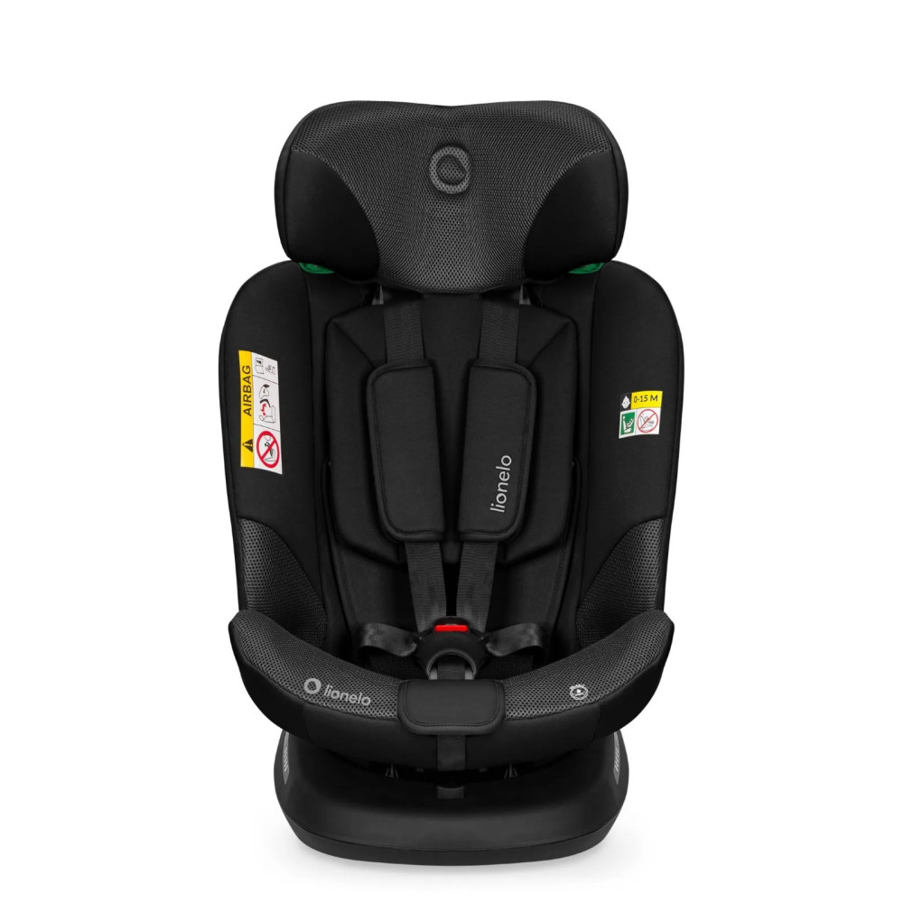 Lionelo Bastiaan Plus i-Size - поворотное автокресло для ребенка (40-150 см) • Black Carbon Lionelo Bastiaan Plus i-Size - поворотное автокресло для ребенка (40-150 см) • Black Carbon